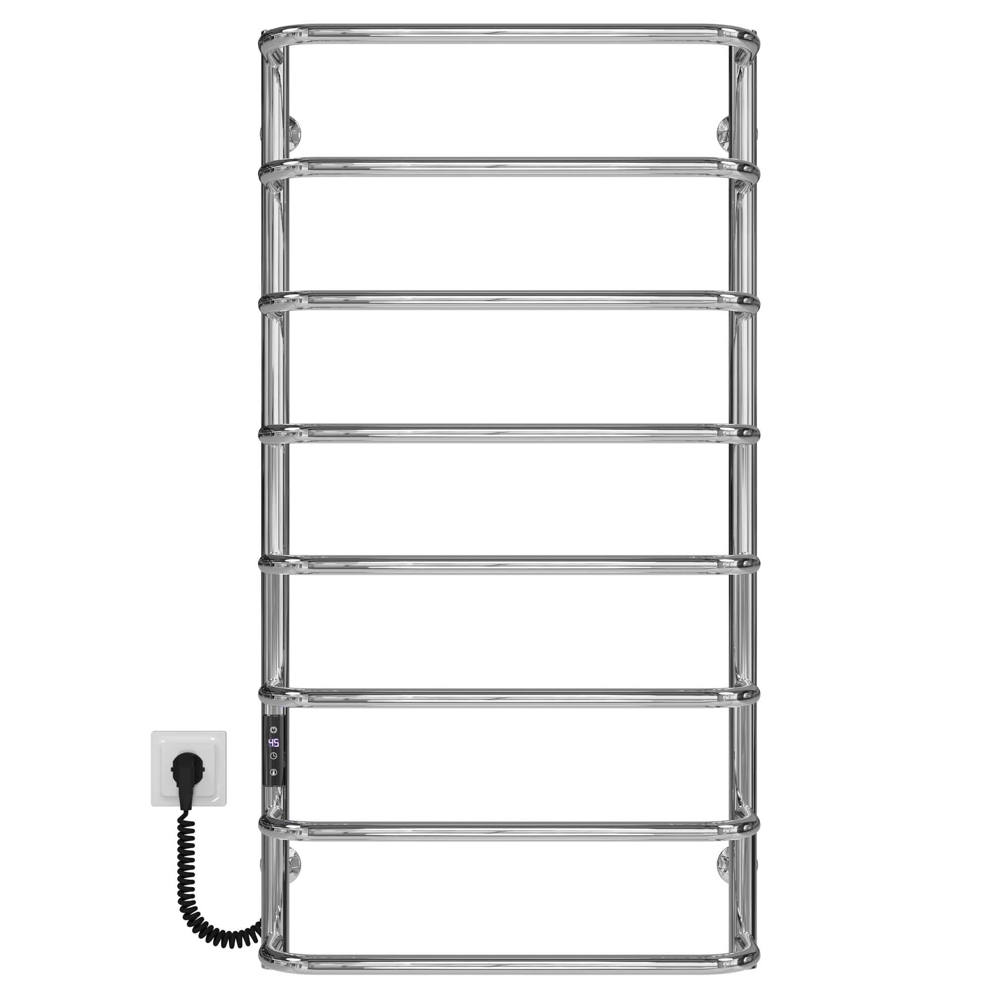 Рушникосушарка електрична Deffi Стандарт П8 JD03 ліве підключення нержавіюча сталь 500х1000 см Хром (C.SS.100.50.8.E.C.L.1)