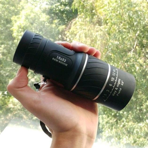 Монокуляр с чехлом Bushnell 16x52 PowerView (ws37154) - фото 7