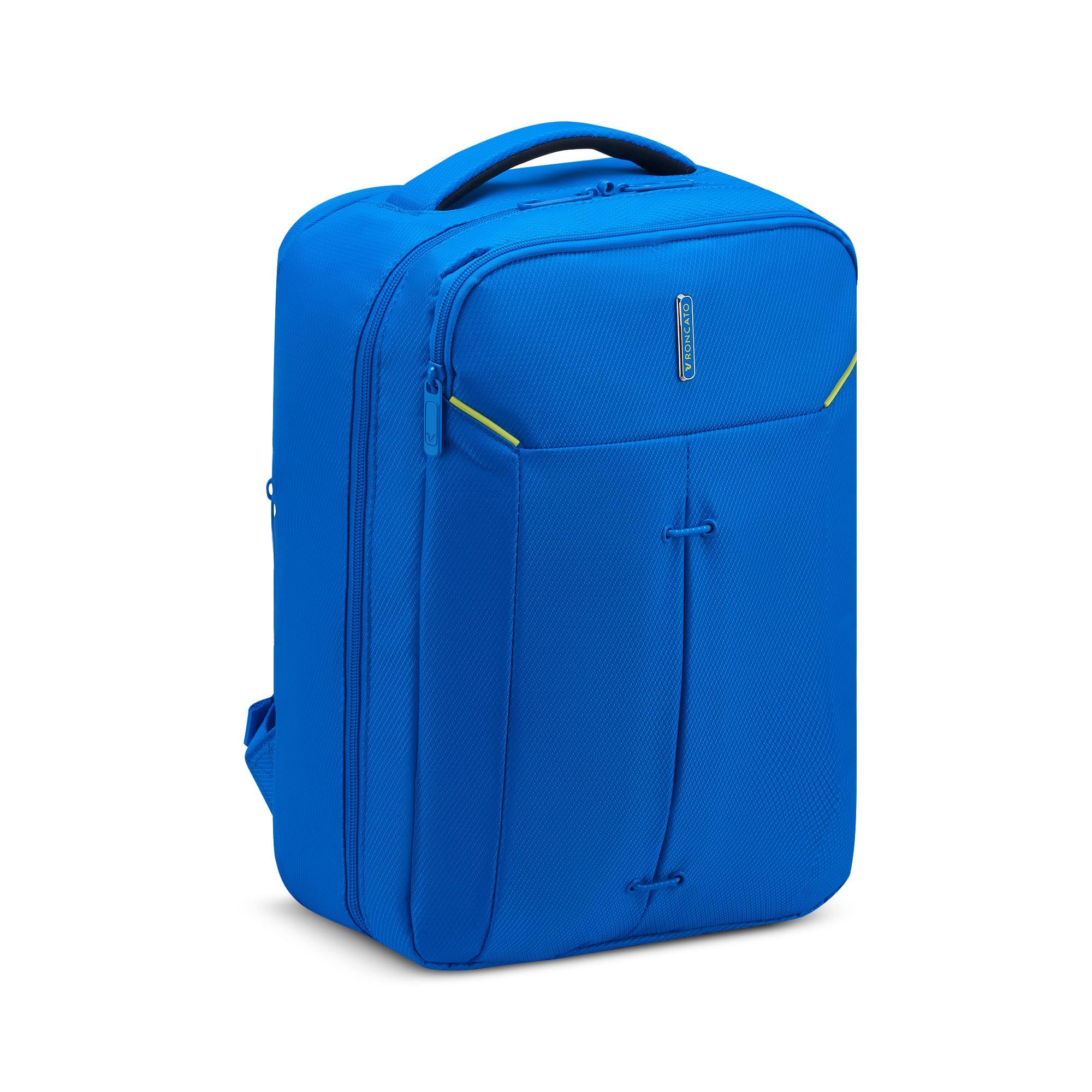 Рюкзак-сумка з розширенням Roncato Ironik 2.0 415336/73 40х25х15-20 см 18-23 л Синій кобальт (13633)