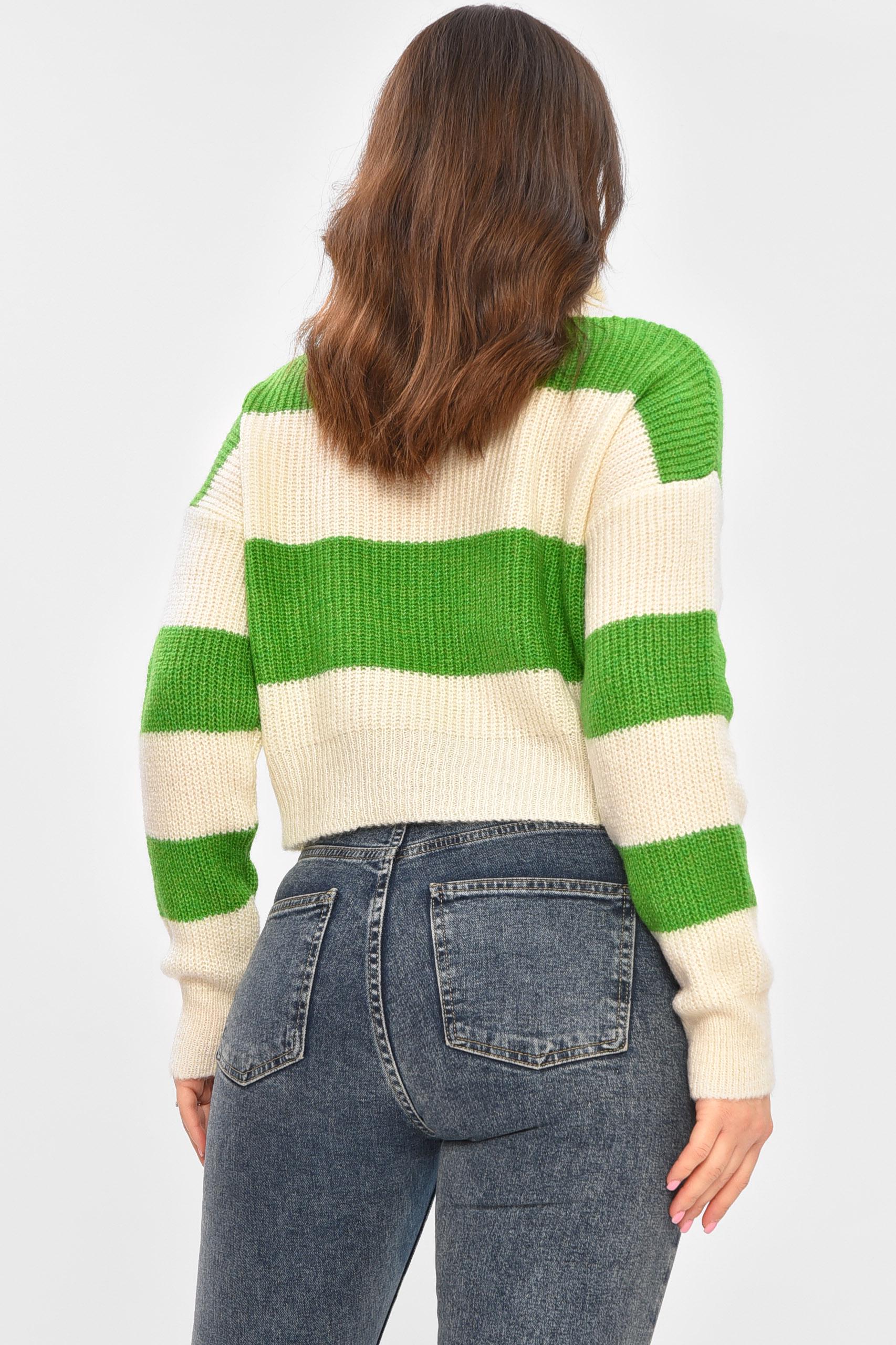 Кофта женская 207290 с принтом S-M Молочный (207290_!338850_42-44) - фото 3 Кофта женская 207290 с принтом S-M Молочный (207290_!338850_42-44) - фото 3