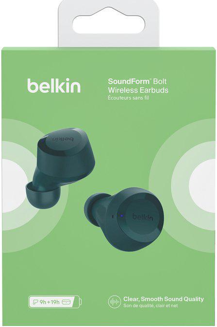 Наушники Belkin Soundform Bolt True Wireless Teal (ERC-AUC009BTTE) - фото 8