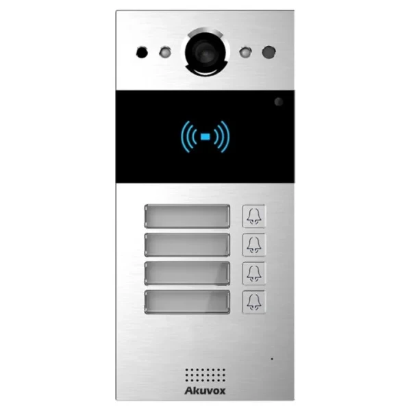 Панель виклику IP 2 Мп Akuvox R20B X2 OW на 2 абоненти (216822)