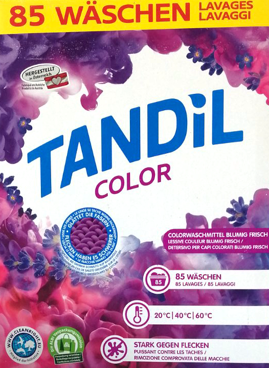 Стиральный порошок Tandil Color 85 циклов стирки 5,2 кг
