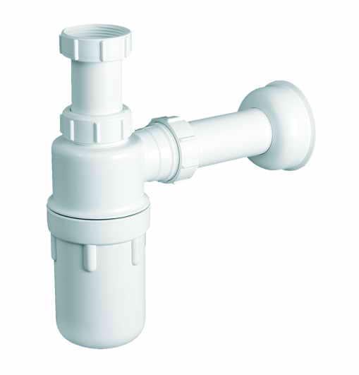 Сифон для кухонной мойки McAlpine ресторанный 11/2х40 без слива (C31ARPF)