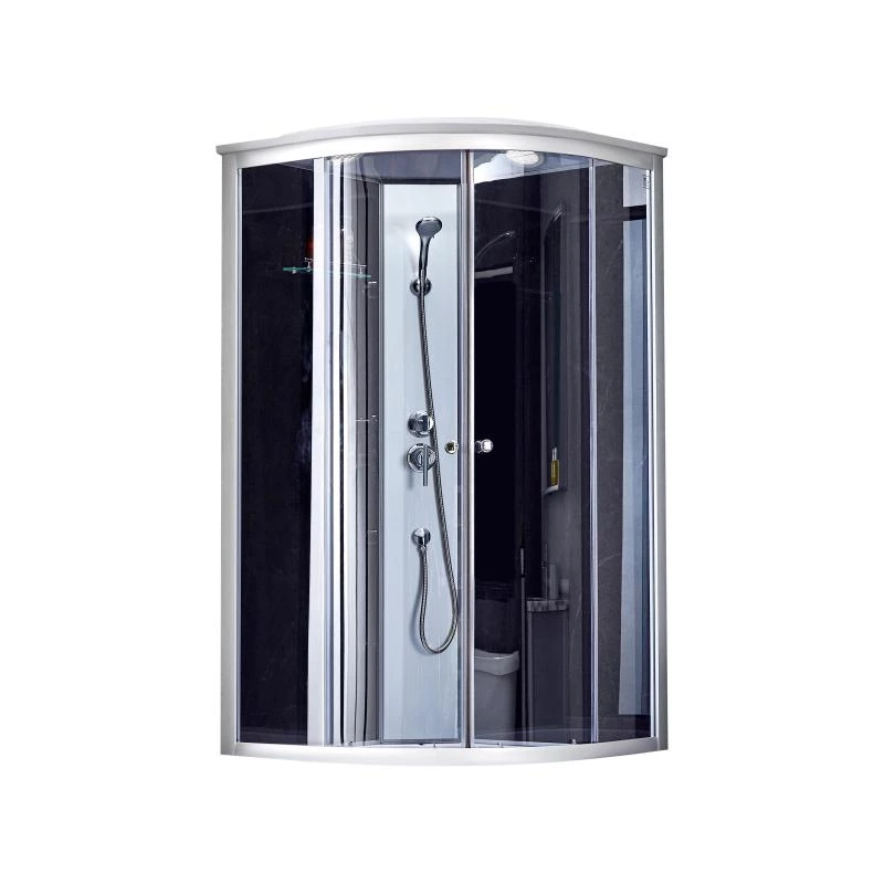 Фиксированное стекло тонированное Lidz Gray Tani SB90x90.LOW.GR 4 мм (FRRS00043913)