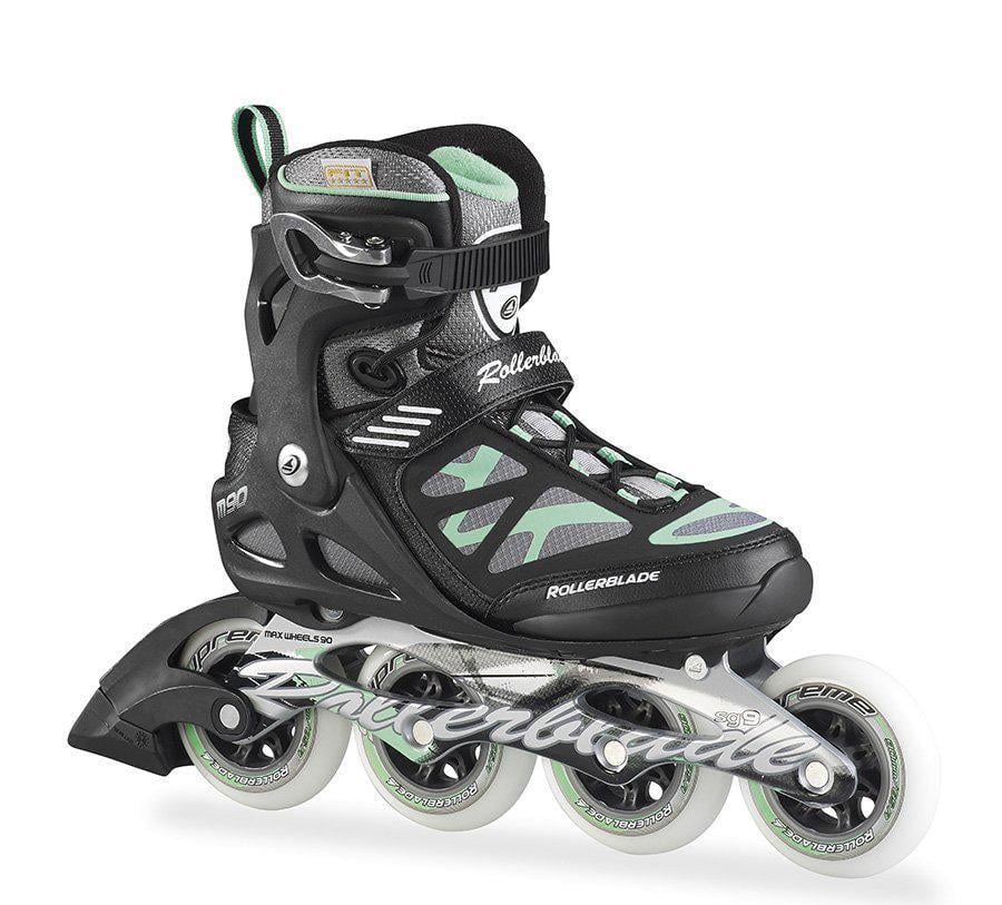 Роликові ковзани Rollerblade MACROBLADE 90 W Чорний/Зелений (U1611698336768.3545 - 5)