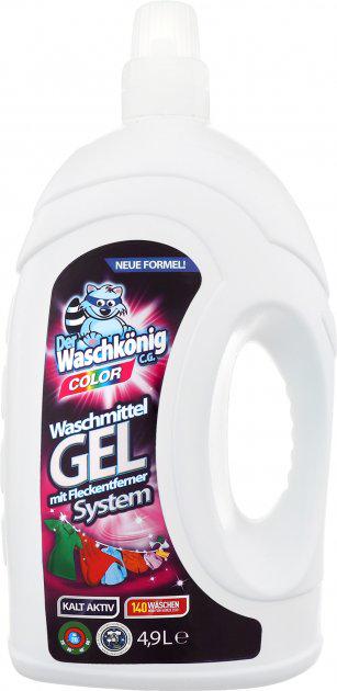 Гель для прання Waschkönig Color безфосфатний 4,9 л (930795)
