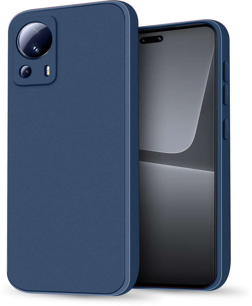 Силиконовый чехол HardCorner Xiaomi 13 Lite (с микрофиброй) Blue (38323-28)
