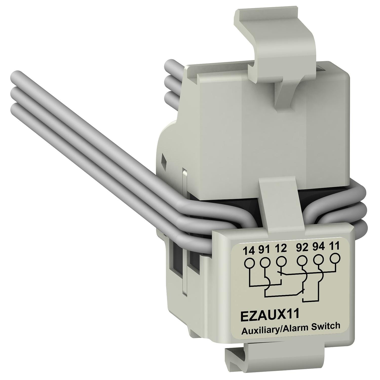 Контакт додатковий і аварійний Schneider Electric 3А AC 250V OF/SD для EZC100/CVS100BS (EZAUX11) Контакт додатковий і аварійний Schneider Electric 3А AC 250V OF/SD для EZC100/CVS100BS (EZAUX11)