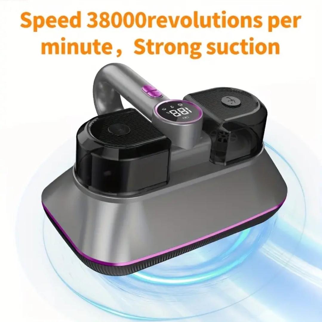 Пилосос бездротовий ручний з УФ від пилових кліщів USB Фіолетовий (2473722399) - фото 6 Пилосос бездротовий ручний з УФ від пилових кліщів USB Фіолетовий (2473722399) - фото 6