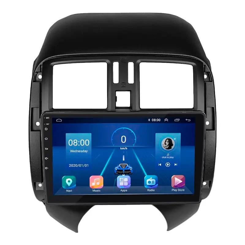 Магнітола штатна Lesko для Nissan Almera III G15 2012-2018 екран 9" 6/128Gb 4G Wi-Fi GPS Top