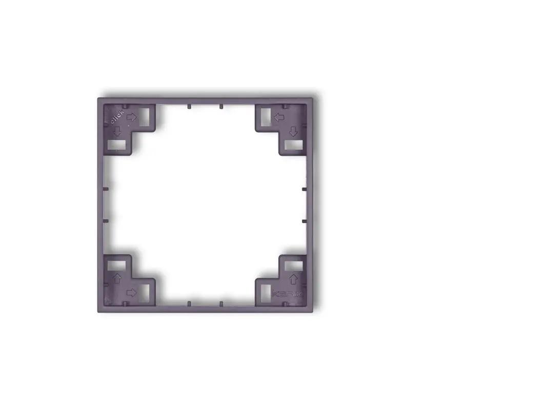 Рамка промежуточная Karlik Mini для розетки выключателя одноместная Фиолетовый (50MRP-1)