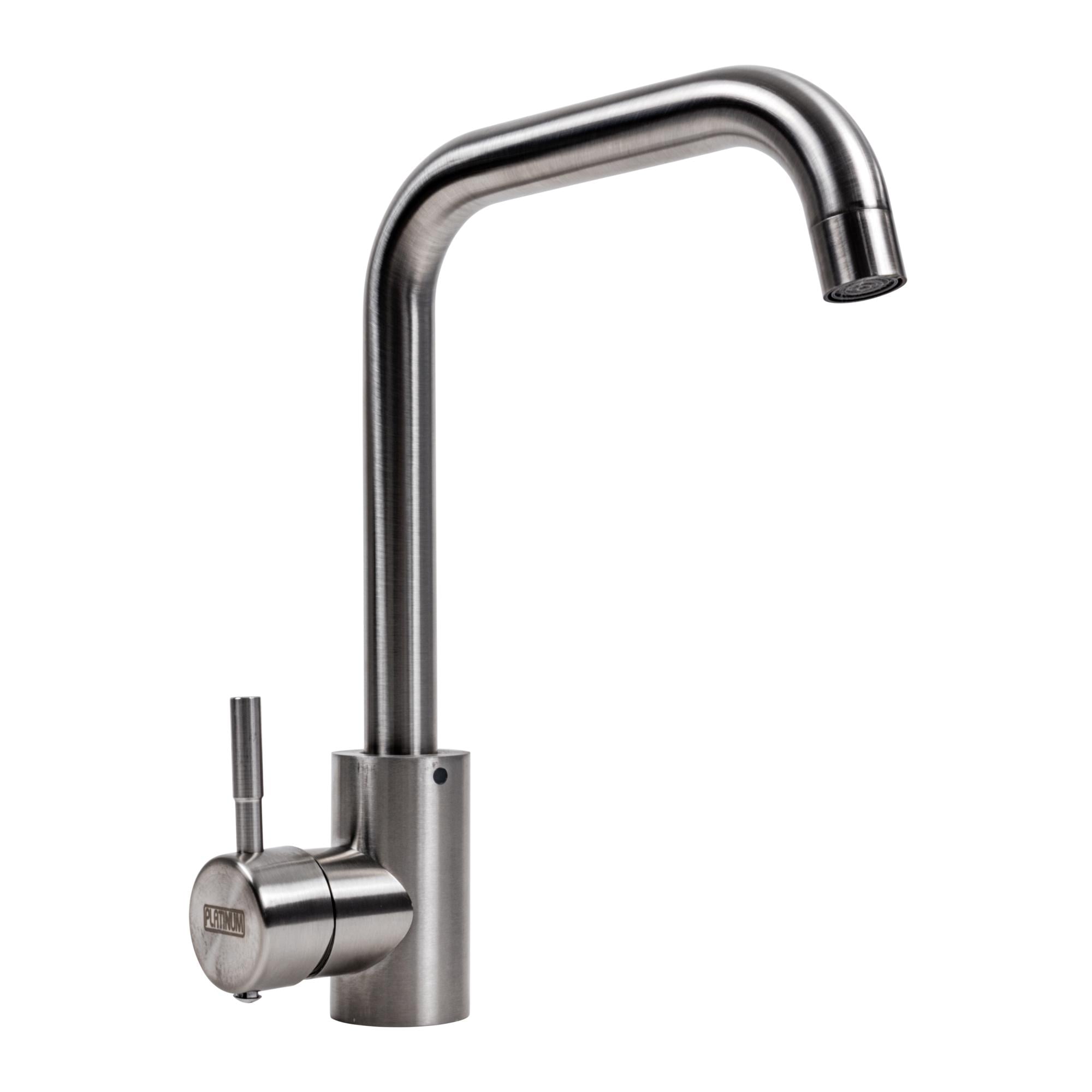 Смеситель для кухни Platinum NS02B PLS-A37810 однорычажный Сатин (195388)