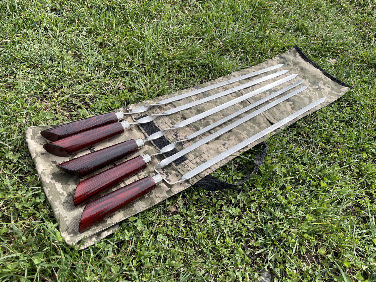 Набор шампуров RED Mix 7 в чехле