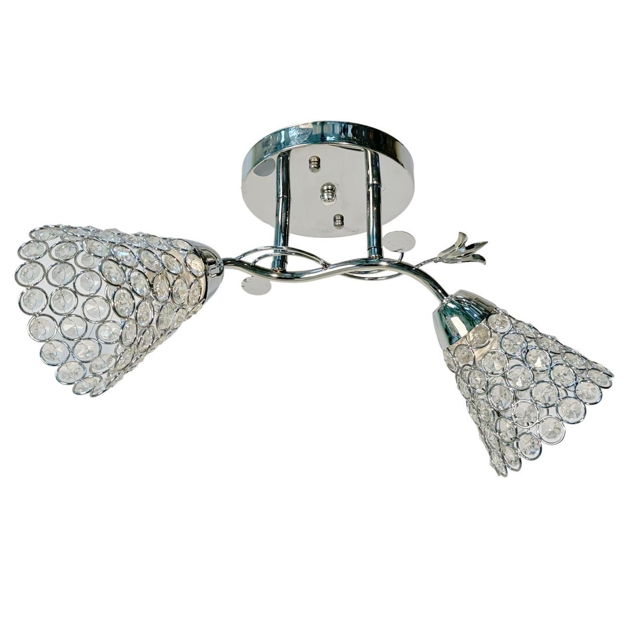 Люстра хромована NUMINA HW 4153/2A CR на 2 лампи (25153317)