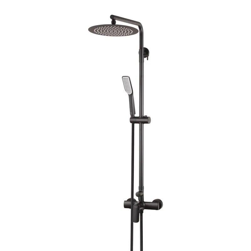 Душевая колонна KOER KB-52028-05 со смесителем Черный (KR5310)