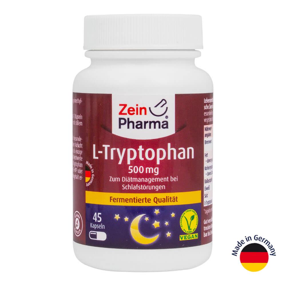 L-триптофан ZeinPharma 500 мг 45 капсул (8171)