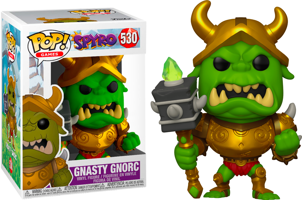 Дитяча ігрова фігурка Funko Pop Spyro Спіро Gnasty Gnorc 10 см (S GG 530)