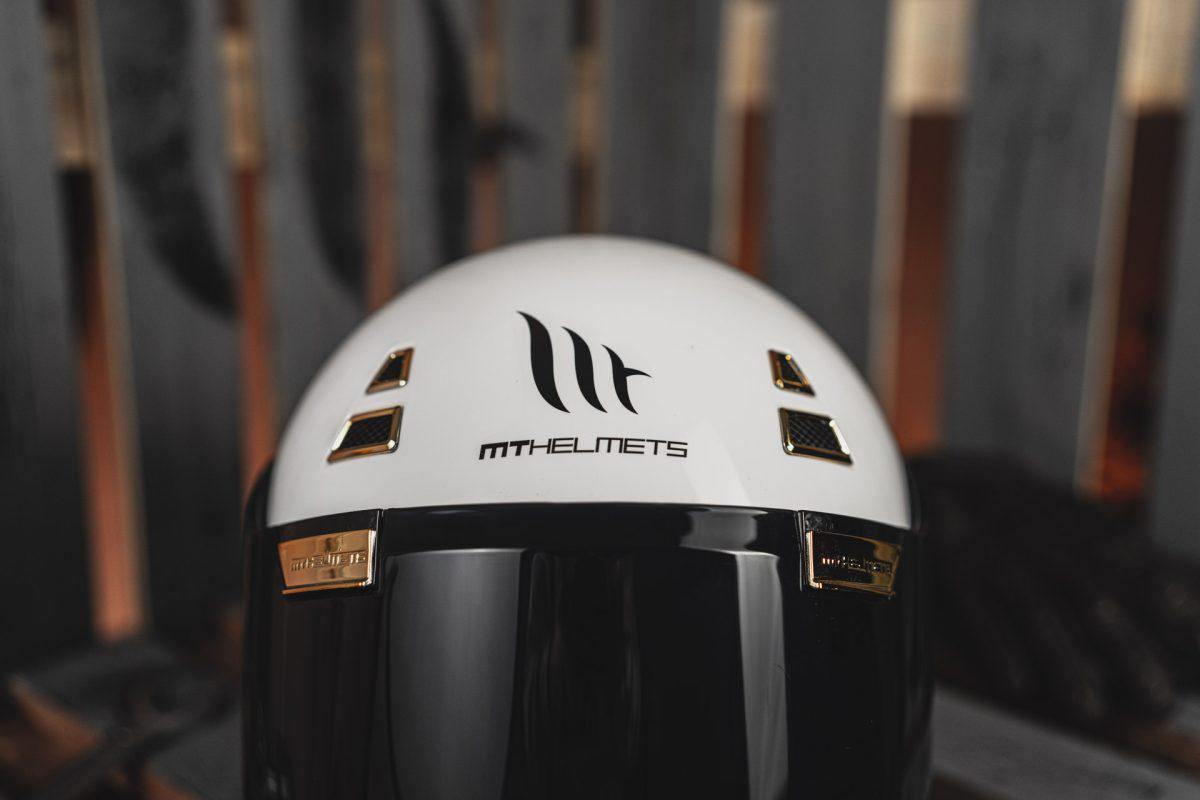 Мотошлем MT HELMETS Jarama Solid S Gloss White (25136) - фото 12