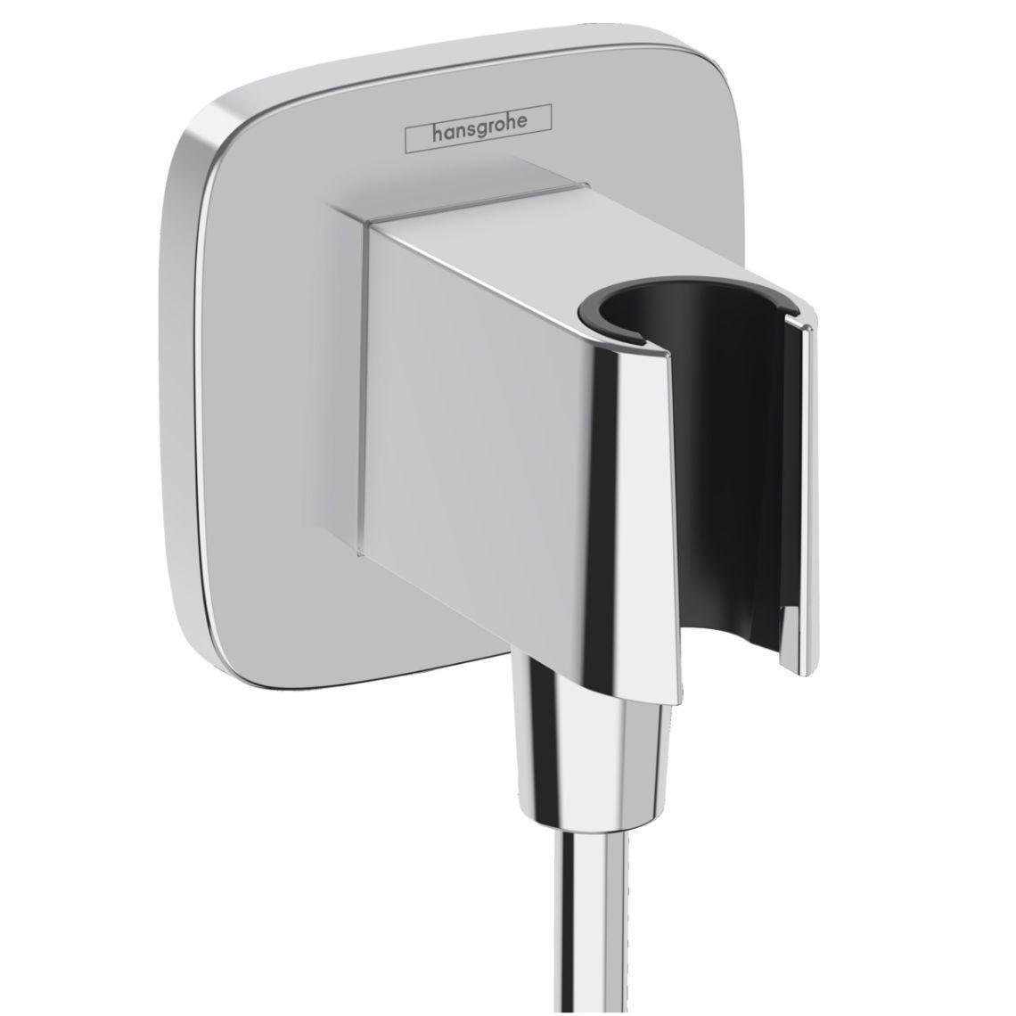 Шланговое подключение Hansgrohe FixFit Porter Q с держателем Chrome (26887000)