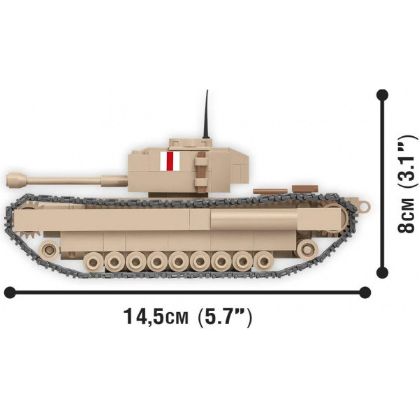 Конструктор Cobi Конструктор Танк Черчилль, 300 деталей (COBI-3064) - фото 3