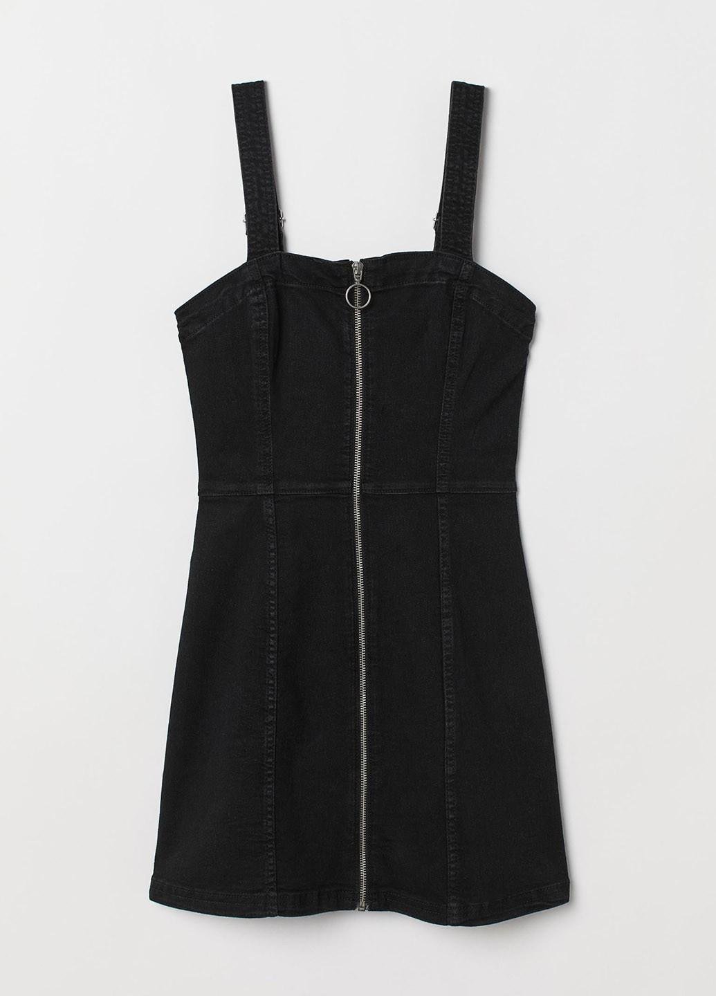 Сарафан H&M р. 32 Черный (681179b50)