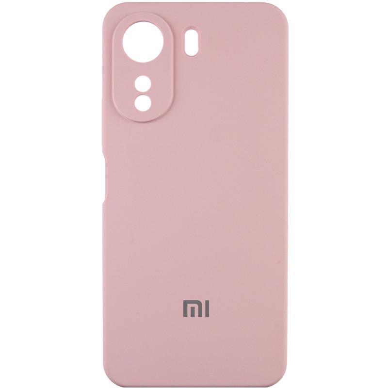 Противоударный Чехол Silicone Cover Lakshmi Full Camera (AAA) with Logo для Xiaomi Redmi 13C / Poco C65 Pink Sand