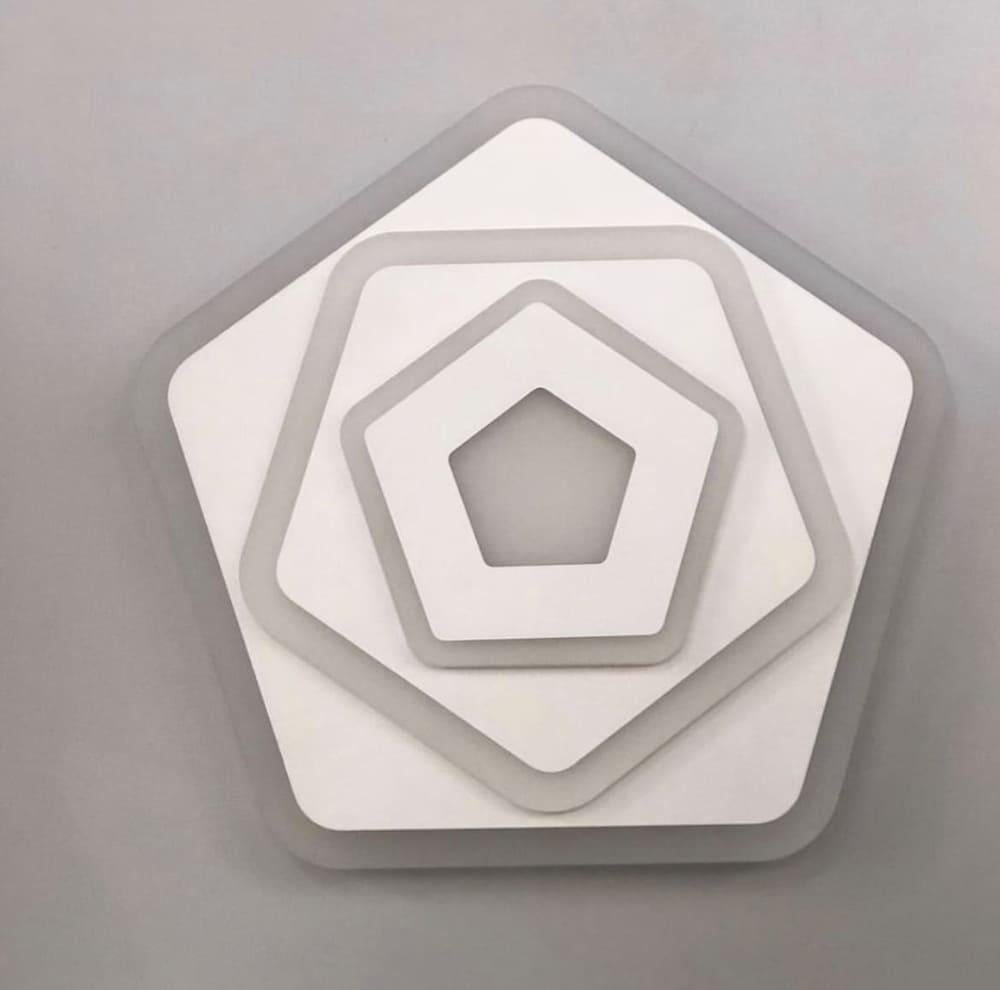 Светильник минималистичный LED для небольших комнат Ø 30 см (2261-300 WT C) - фото 1 Светильник минималистичный LED для небольших комнат Ø 30 см (2261-300 WT C) - фото 1