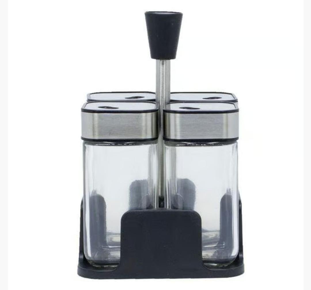 Набір ємностей для спецій TS Kitchen на підставці 5 пр. 120 мл (17874800)