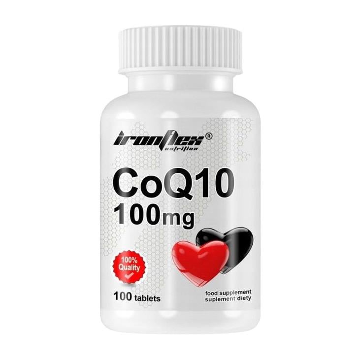 Коензим IronFlex CoQ10 100 мг 100 капс. (1969811690) Коензим IronFlex CoQ10 100 мг 100 капс. (1969811690)