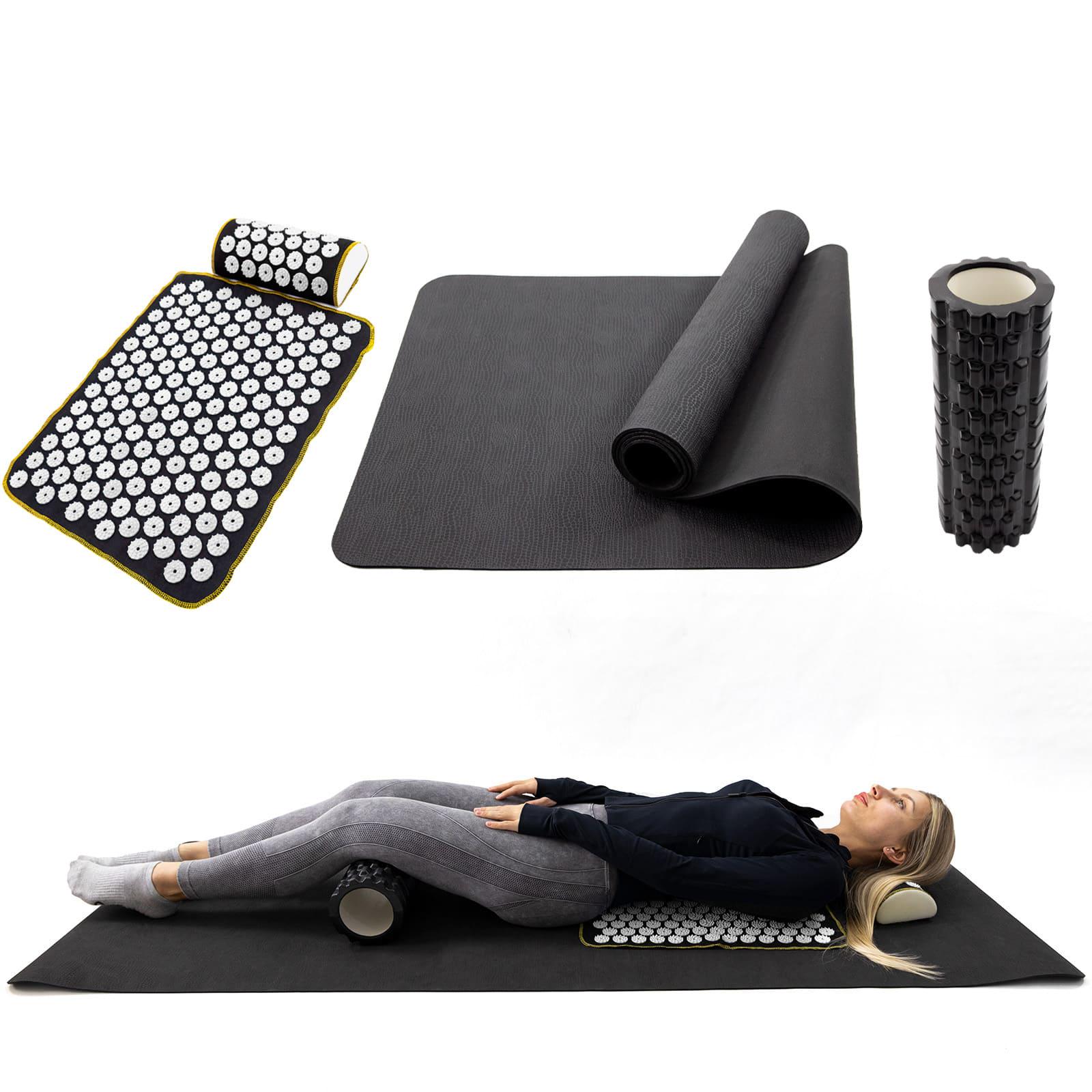 Набор OSPORT Set 111 коврик для йоги/аппликатор Кузнецова/массажный ролик (n-0144-01-0102-01) - фото 2 Набор OSPORT Set 111 коврик для йоги/аппликатор Кузнецова/массажный ролик (n-0144-01-0102-01) - фото 2