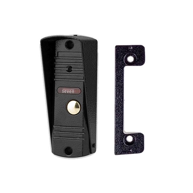 Комплект домофону із викликовою панеллю SEVEN DP-7542 Kit 4,3" Black - фото 4 Комплект домофону із викликовою панеллю SEVEN DP-7542 Kit 4,3" Black - фото 4