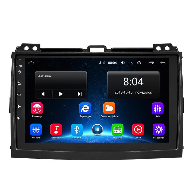 Магнитола штатная Lesko для Lexus GX 2002-2009 г. (10266-46229)