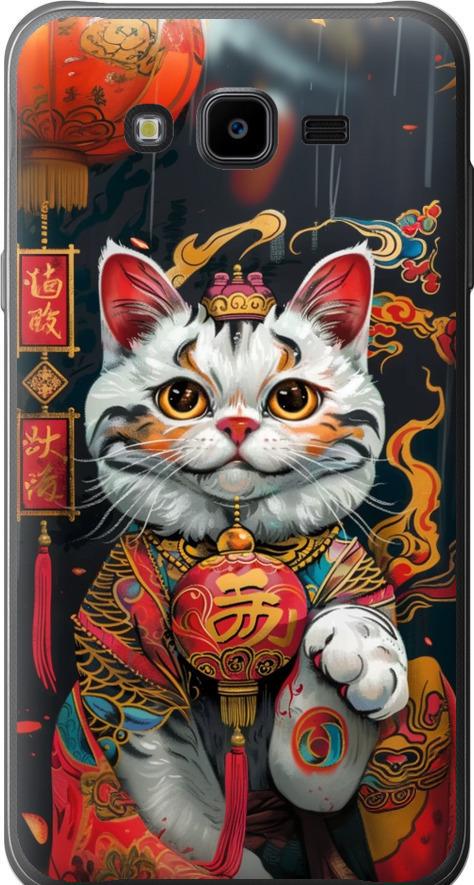 Чохол на Samsung Galaxy J7 Neo J701F China Cat v2 (6135u-1402-42517) Чохол на Samsung Galaxy J7 Neo J701F China Cat v2 (6135u-1402-42517)