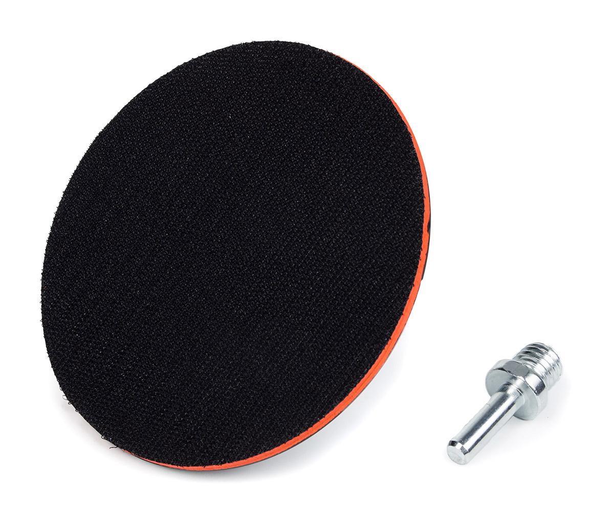 Крепежная платформа Polax для наждачных кругов диаметр 125 мм высота платформы 2 мм (54-043)