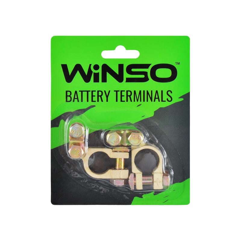 Клеммы аккумуляторные Winso 146300 цинк с медным покрытием