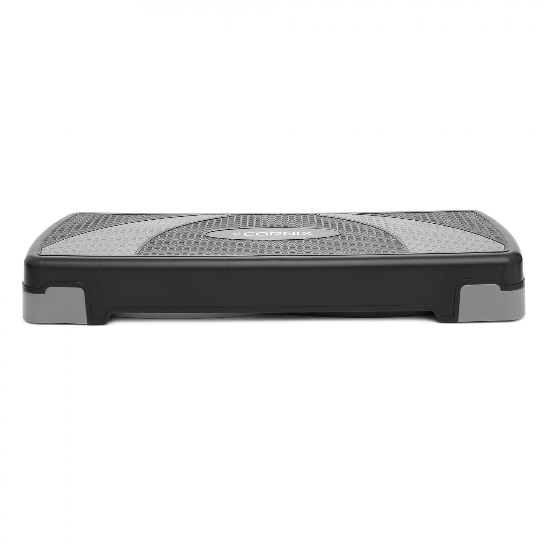 Степ-платформа Cornix XR-0184 78х29х10-20 см Black/Grey (39180) - фото 3 Степ-платформа Cornix XR-0184 78х29х10-20 см Black/Grey (39180) - фото 3