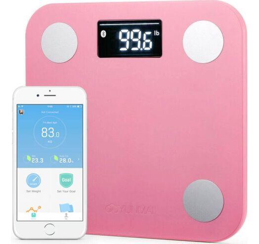 Ваги підлогові смарт Yunmai Mini Smart Scale M1501-PK Pink - фото 4