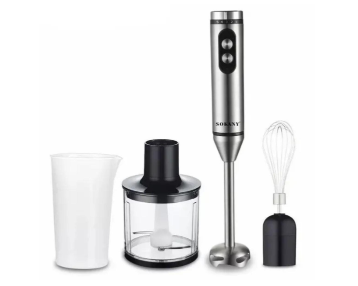 Блендер погружной SOKANY SK-02011 нержавеющая сталь 800 Вт (2777468596)