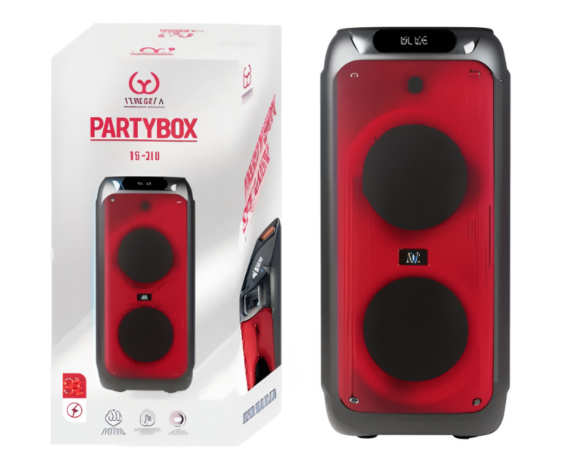 Портативная колонка Yoshita YS-010 2х8 беспроводная