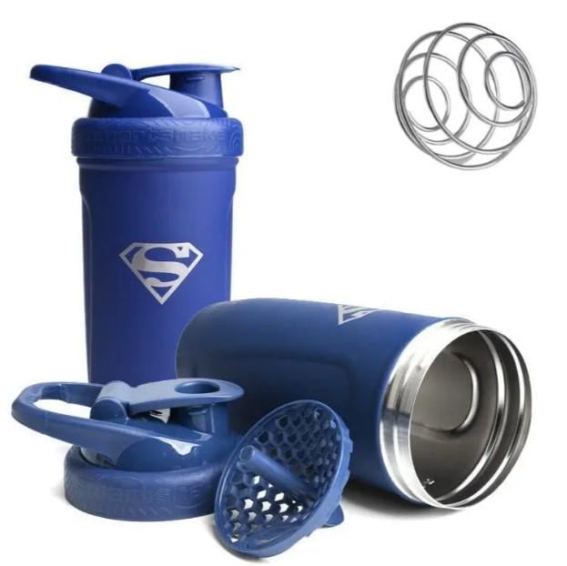 Шейкер спортивный SmartShake Reforce DC Superman 900 мл (11150901)