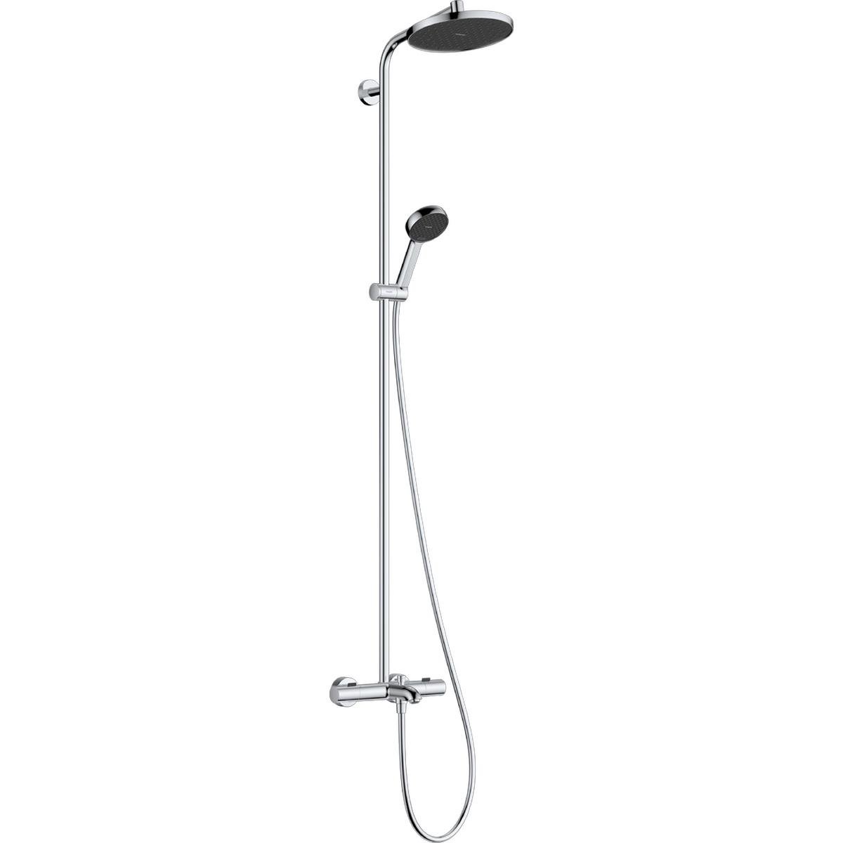 Душевая система с термостатом Hansgrohe Activera EcoSmart 28871000 Хром (234062)