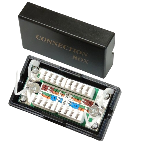 Соединитель витой пары под забивание FTP cat 5e технологии забивания Krone IDC Черный (32534319) Соединитель витой пары под забивание FTP cat 5e технологии забивания Krone IDC Черный (32534319)