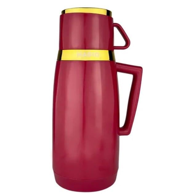 Термос Magio MG-1050R зі скляною колбою Red (tf5385)