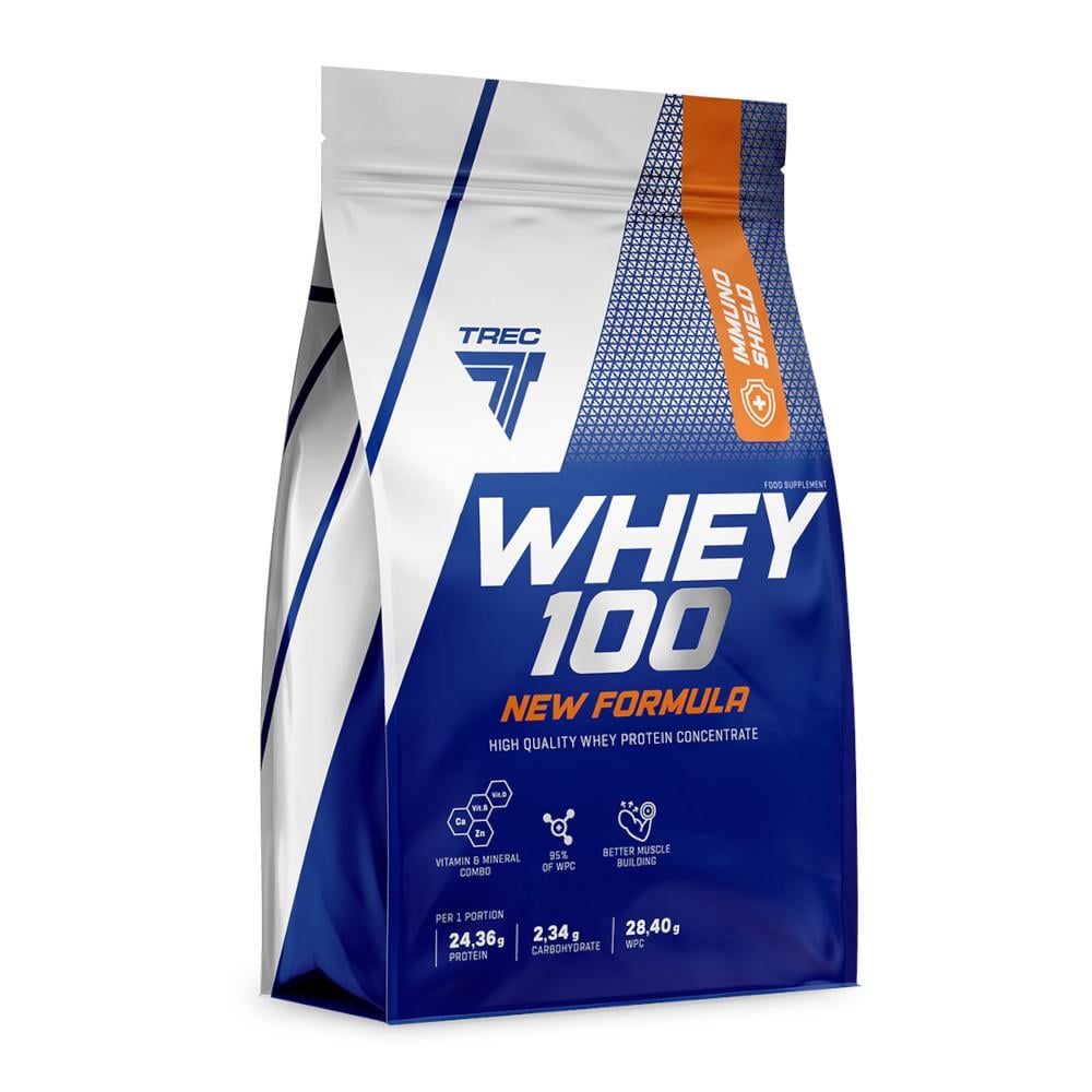 Протеин Trec Nutrition Whey 100 New Formula 700 г Печенье-крем (9793V15146)