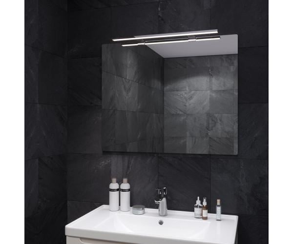 Дзеркало Sanwerk Сімплі Мініма зі світильником LED Смарт PL 60 см 80x65 см (ZS0000347)