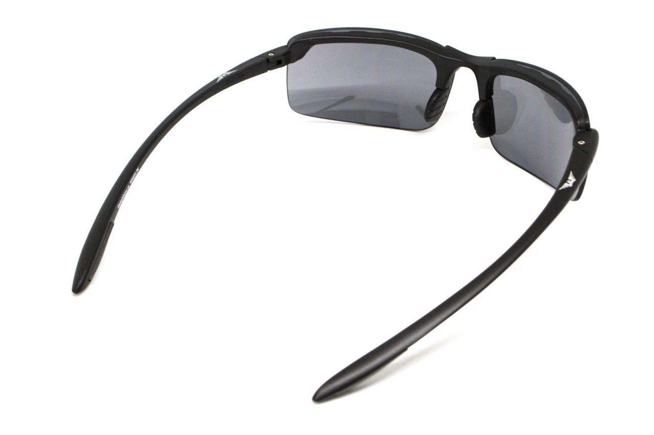 Очки защитные Global Vision Wheelin зеркальные Серый в черной оправе (69962426490400) - фото 7 Очки защитные Global Vision Wheelin зеркальные Серый в черной оправе (69962426490400) - фото 7