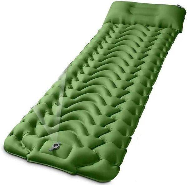 Надувной коврик 2E Зеленый (2E-TACTFOLDMAT-T1-GN)
