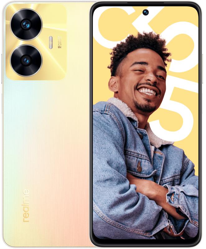 Смартфон Realme C55 8/256Gb NFC Sunshower (46619)