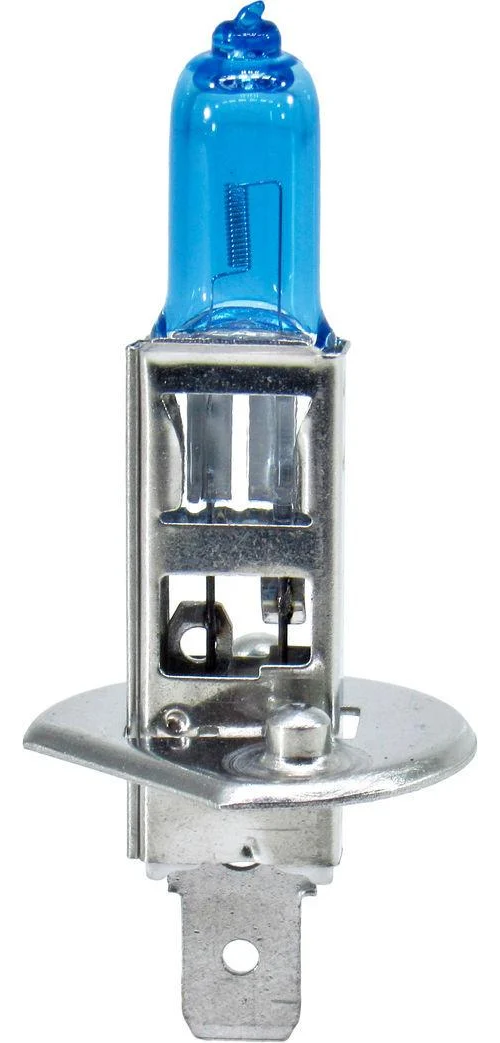 Лампочка галогенная Solar H1 P14.5s 12V-55Вт 4200K 1241 12V-H1 Star Blue